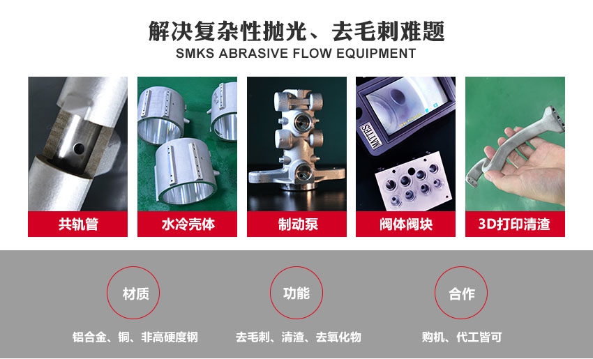 磨粒流<a href='http://www.yuncfy.cn' target='_blank'><u>微孔拋光機(jī)</u></a> 實(shí)時(shí)在線控制：斯曼克<a href='http://www.yuncfy.cn' target='_blank'><u>微孔拋光機(jī)</u></a>，可實(shí)時(shí)在線控制流量，流量達(dá)到既定目標(biāo)后，設(shè)備即刻停止拋光。