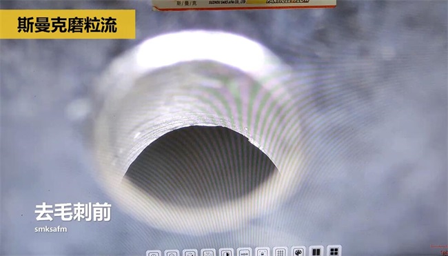 鋁合金<a href='http://www.yuncfy.cn' target='_blank'><u>交叉孔去毛刺</u></a>，<a href='http://www.yuncfy.cn' target='_blank'><u>流體拋光機</u></a>約20秒一個
